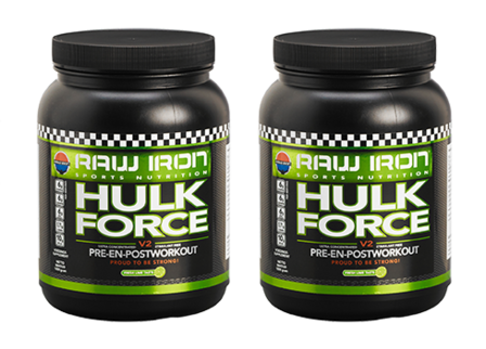 RAW IRON® Hulk Force 2 pack