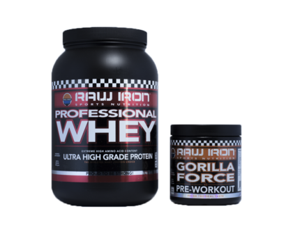 Professional Whey & Gorilla Force V2 Pre Workout